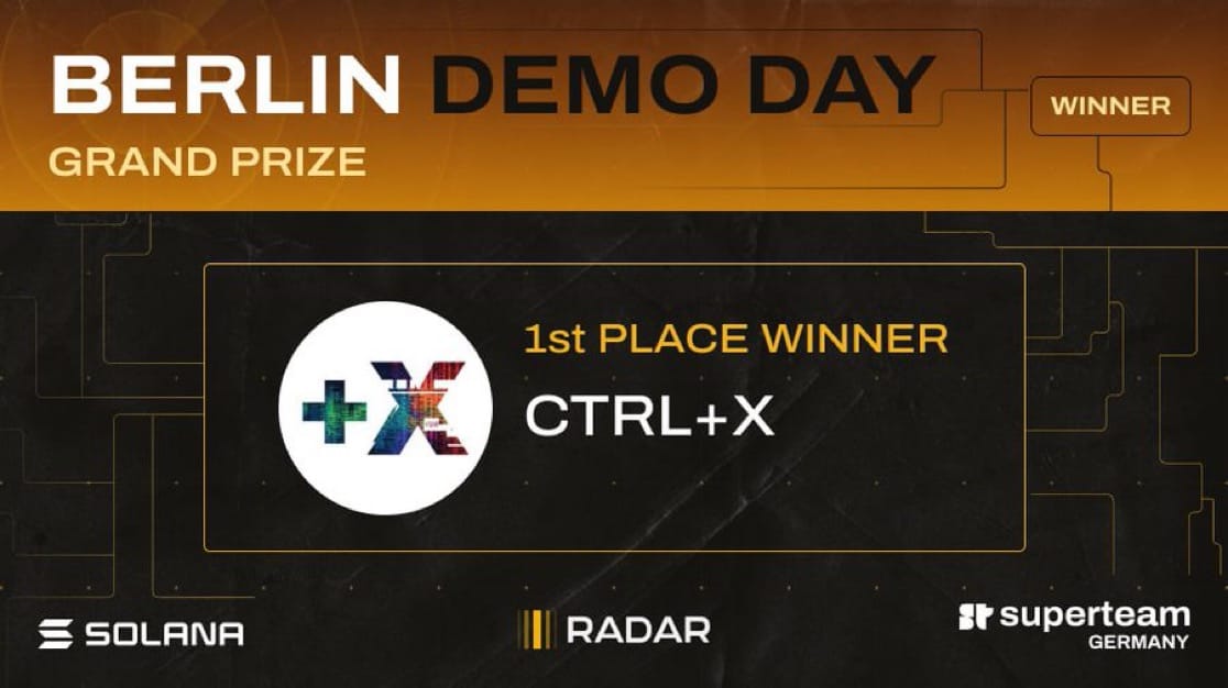 Breaking Through: How CTRL+X Won the Radar Hackathon for Germany